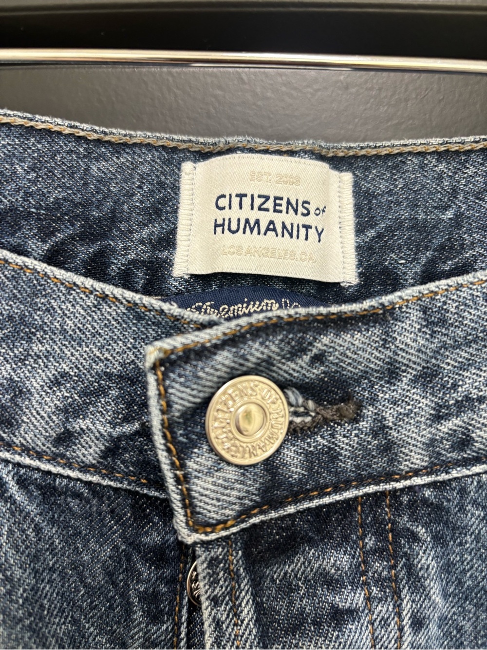 Citizens of humanity annina size 29 wide leg high rise - Picture 4 of 10